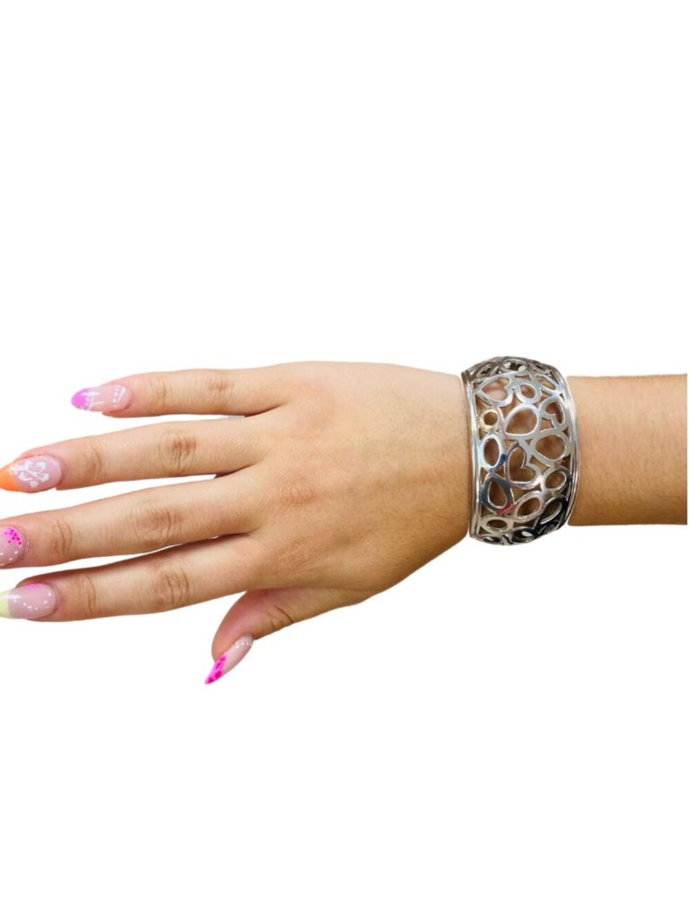 #RobertoCoin #RobertoCoinJewelry #SterlingSilverCuff #DesignerResale #Luxury - Picture 7 of 7